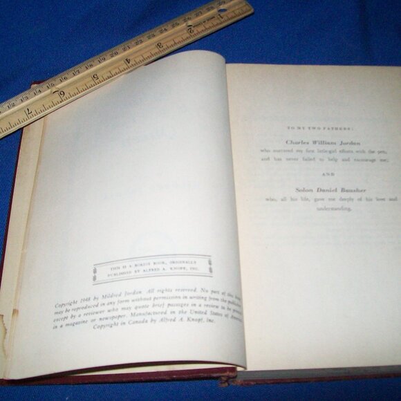 Vintage Hardcover Book - Asylum for the Queen by Mildred Jordan - 1948 - Picture 4 of 6